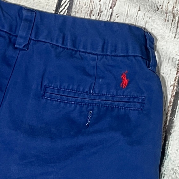 Polo Ralph Lauren Shorts Boys Blue Preppy Casual Summer Kids Youth Preppy - Picture 4 of 5